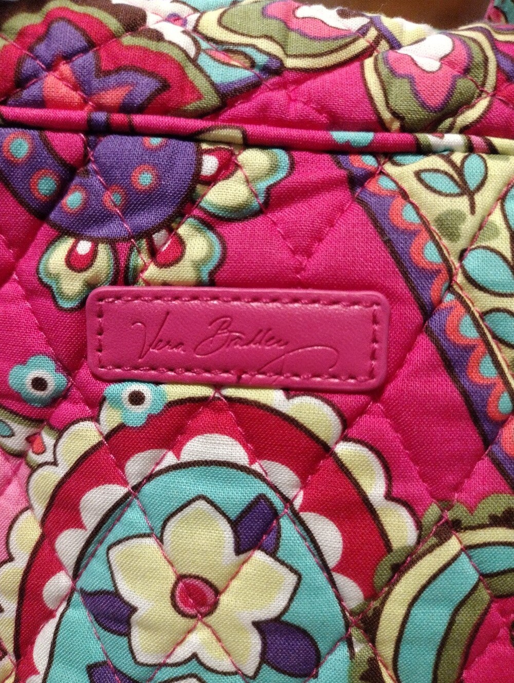 Vera Bradley travel toiletry Makeup bag - Picture 4 of 7